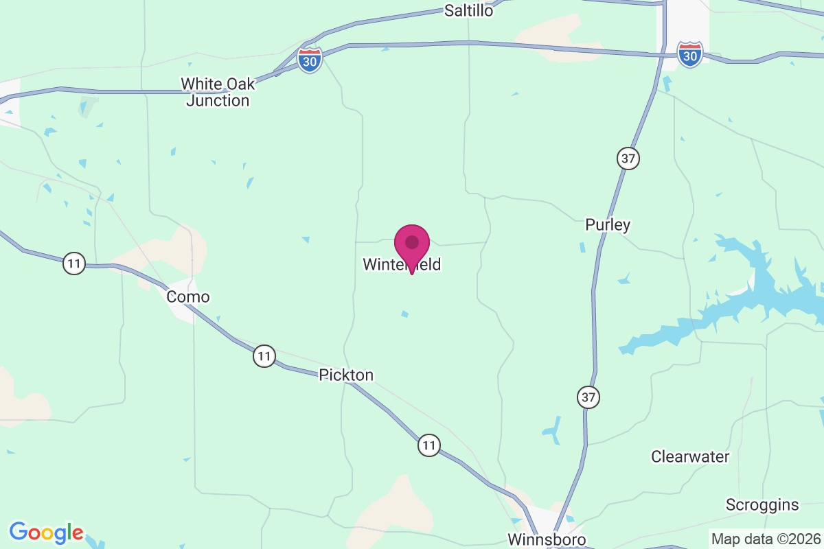Winterfield map