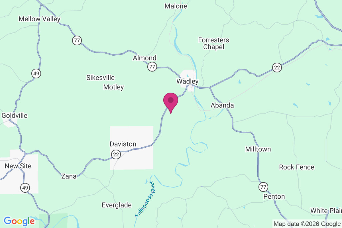 Truett map