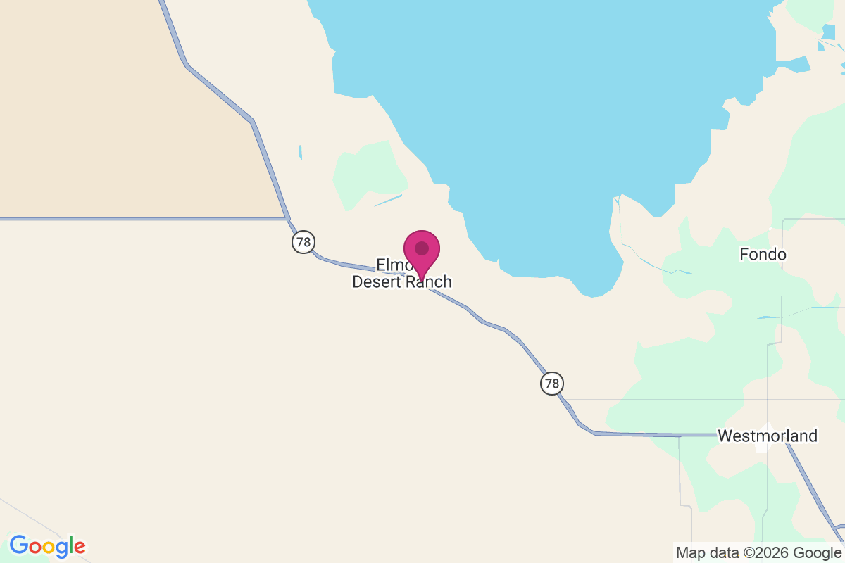 Elmore Desert Ranch map