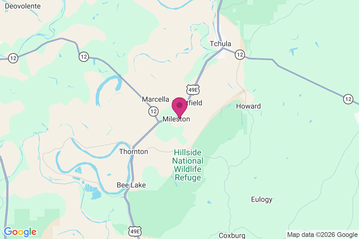 Mileston map