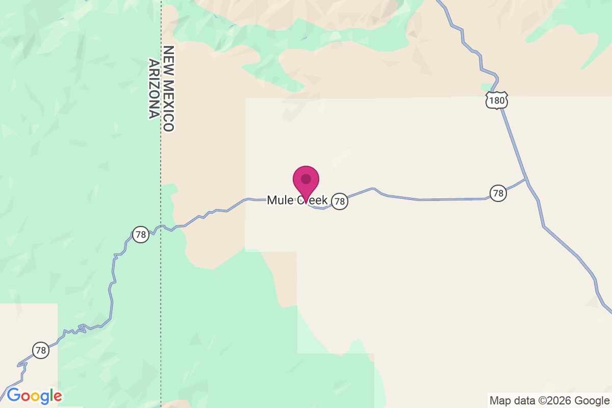 Mule Creek map