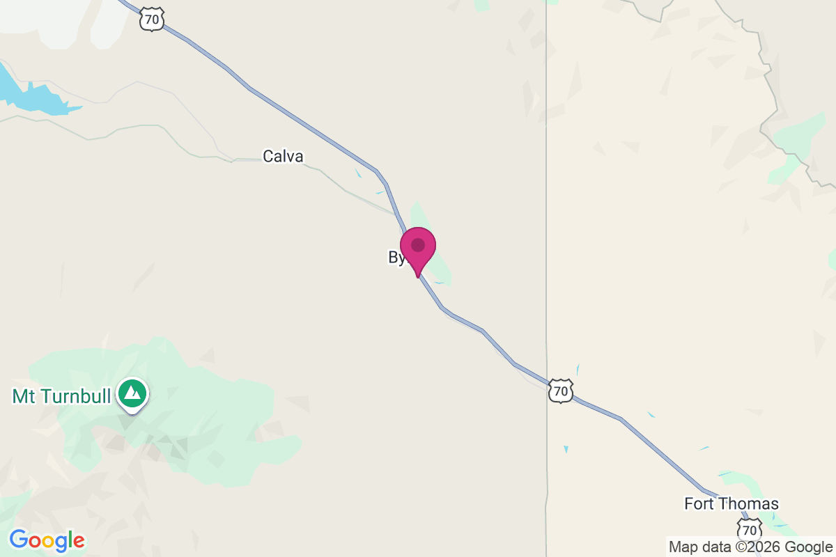 Bylas map