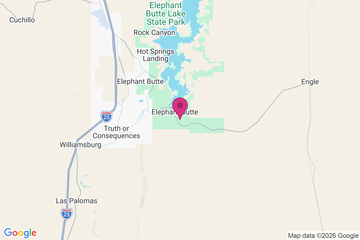 Elephant Butte map