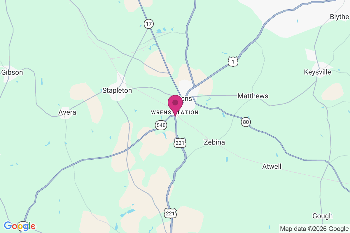 Wrens Station map