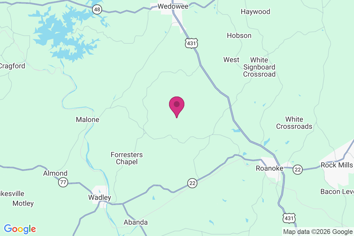Harmon Crossroads map