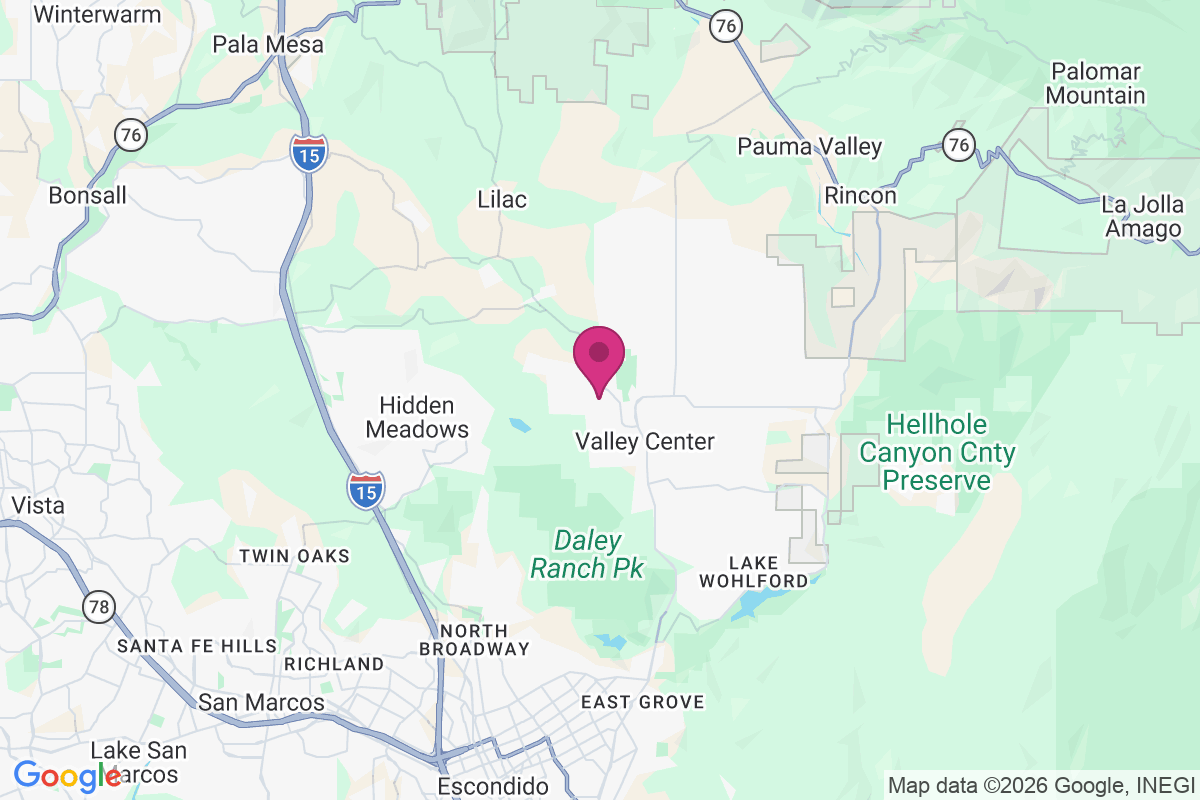 Hideaway Mobile Estates map