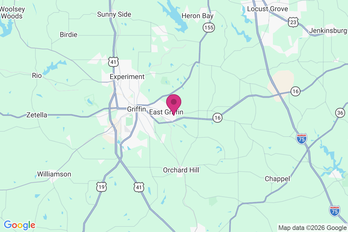 East Griffin map