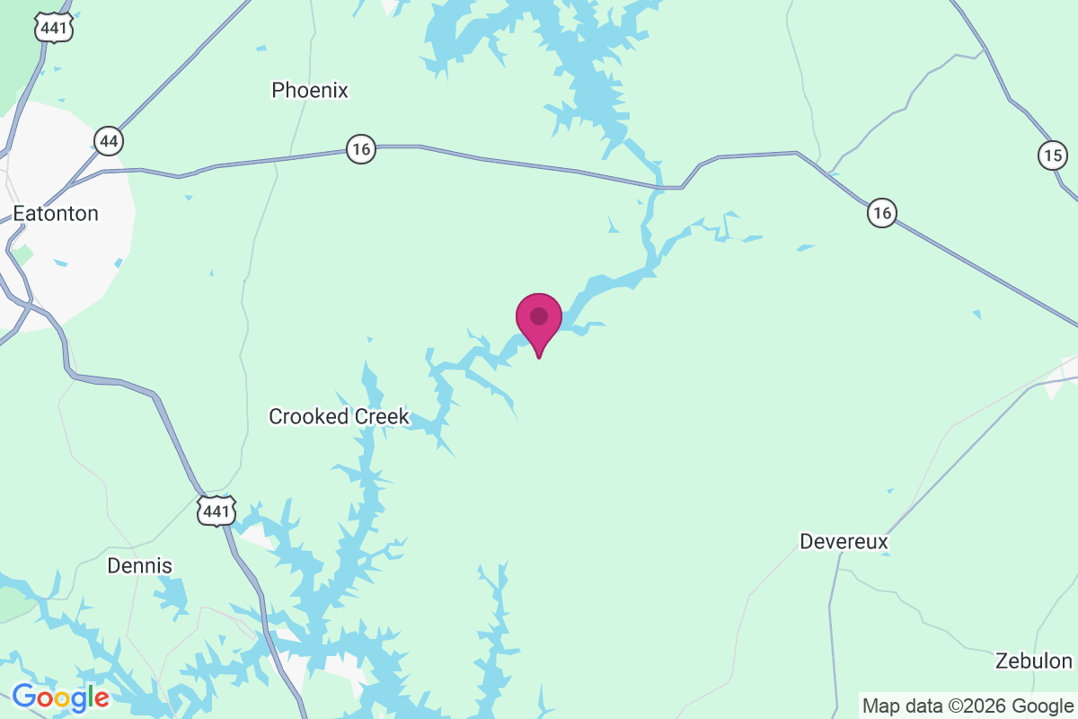 Oconee Springs map