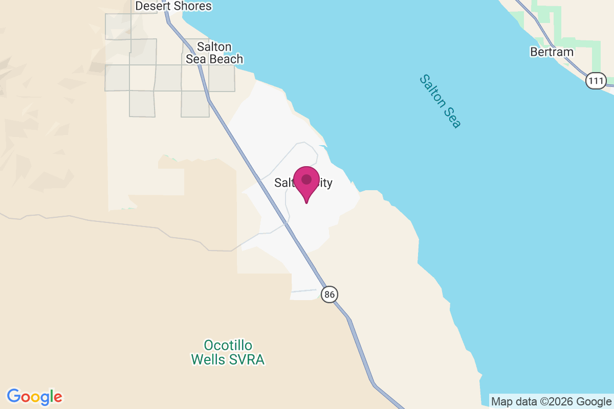 Salton City map