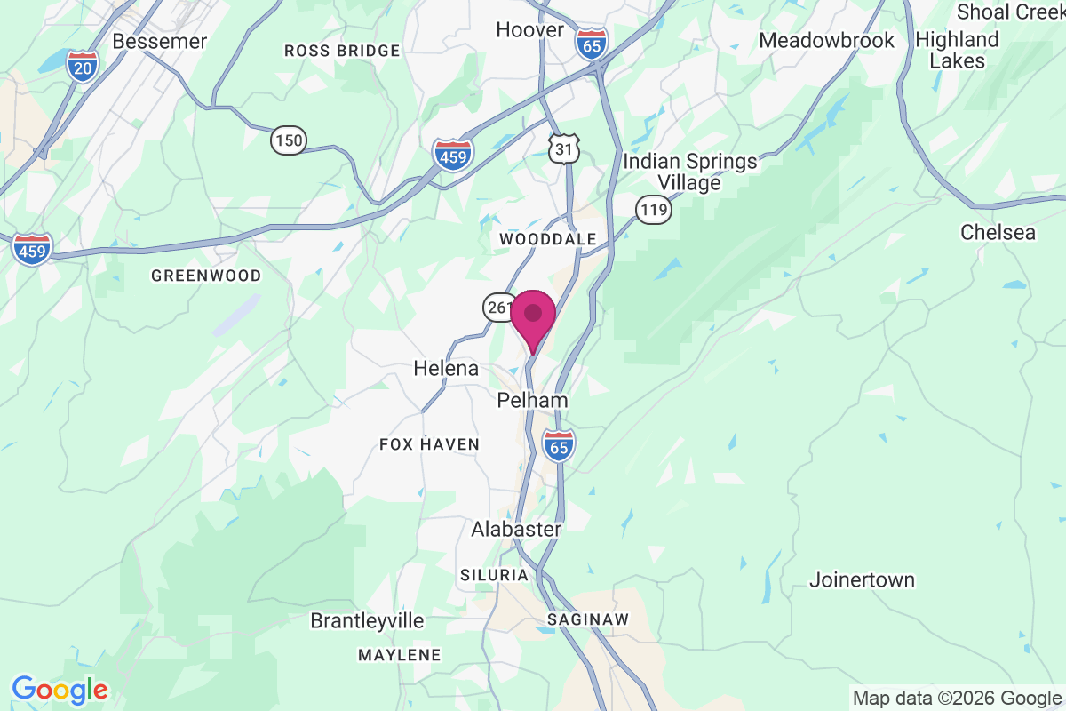 Cahaba Valley Estates map
