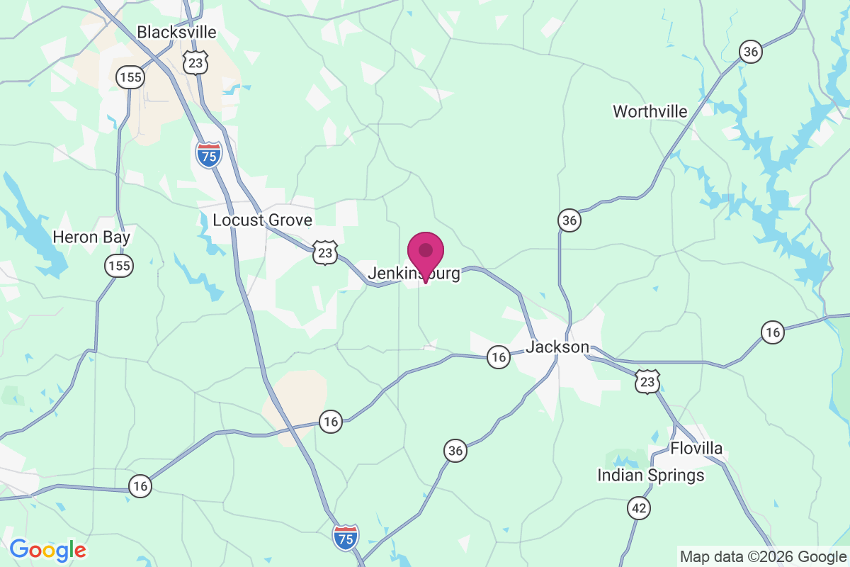 Jenkinsburg map