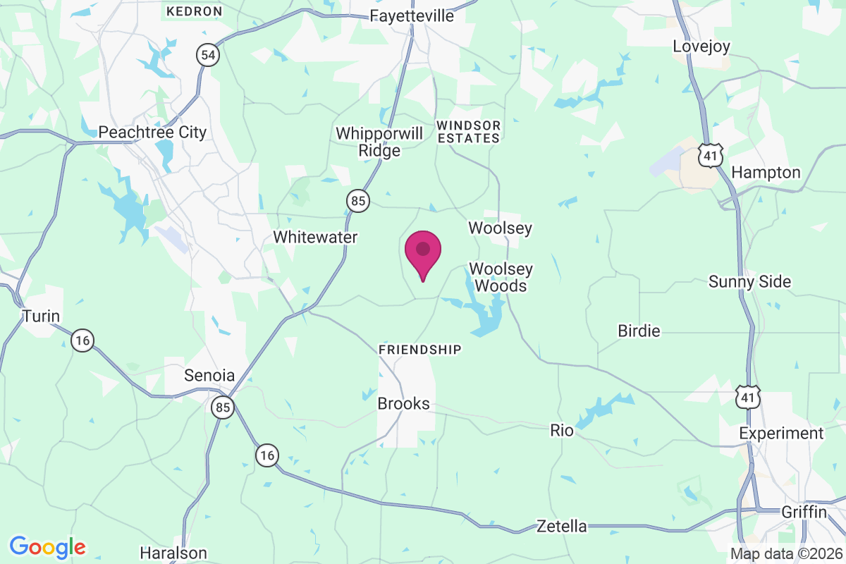 Broom Hall map