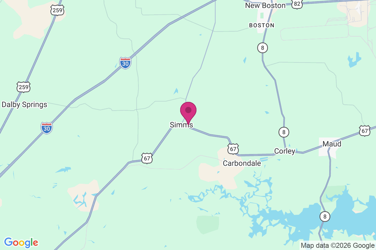 Simms map