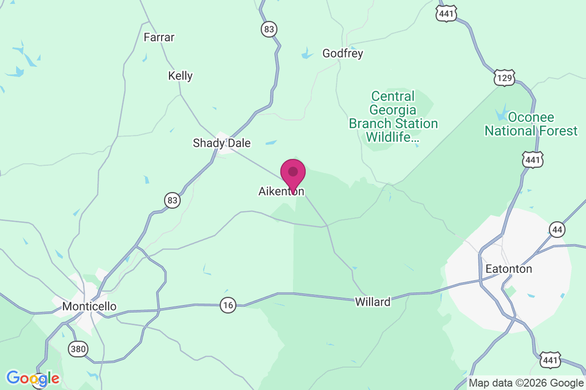 Aikenton map