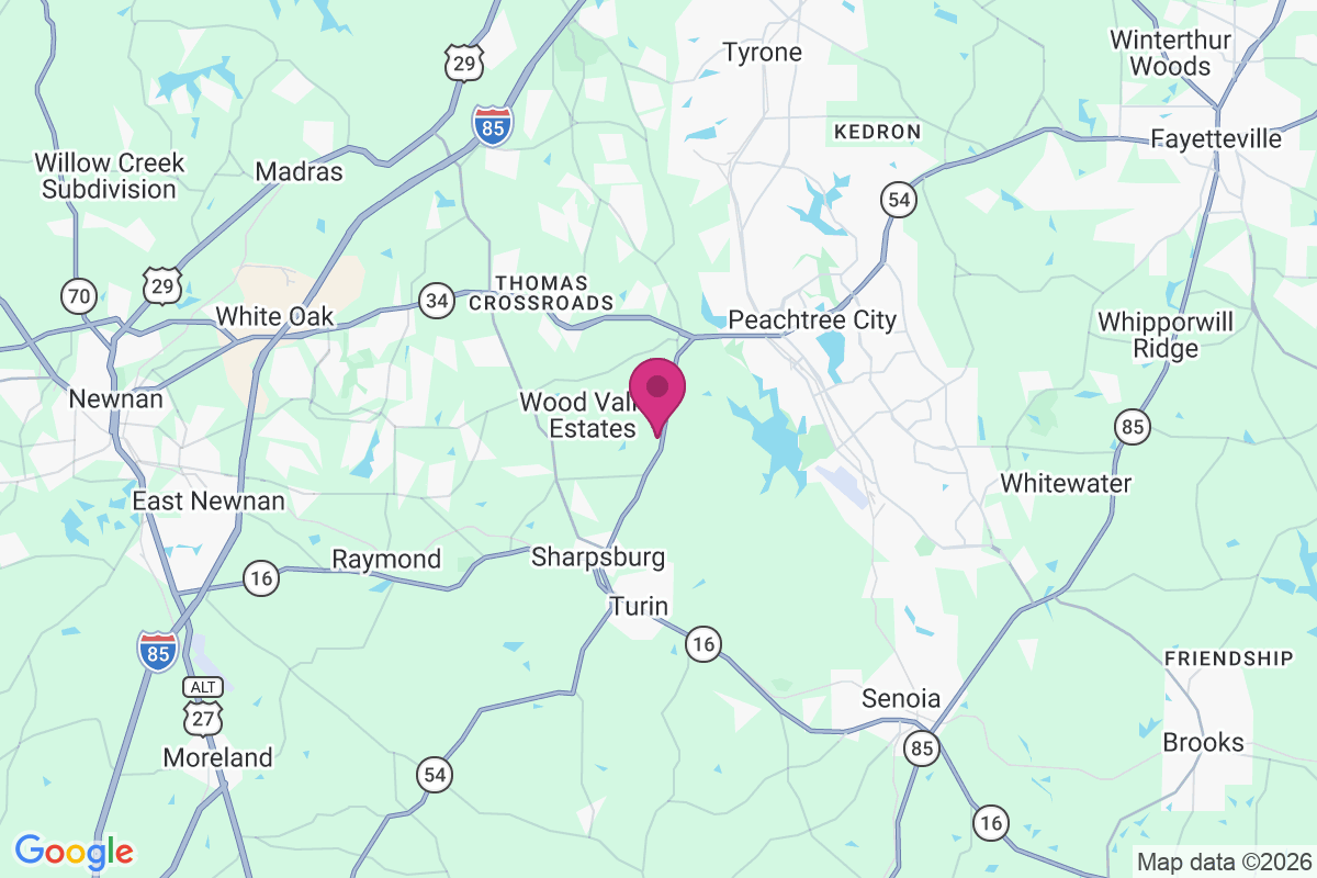 Rocky Shoals Estates map