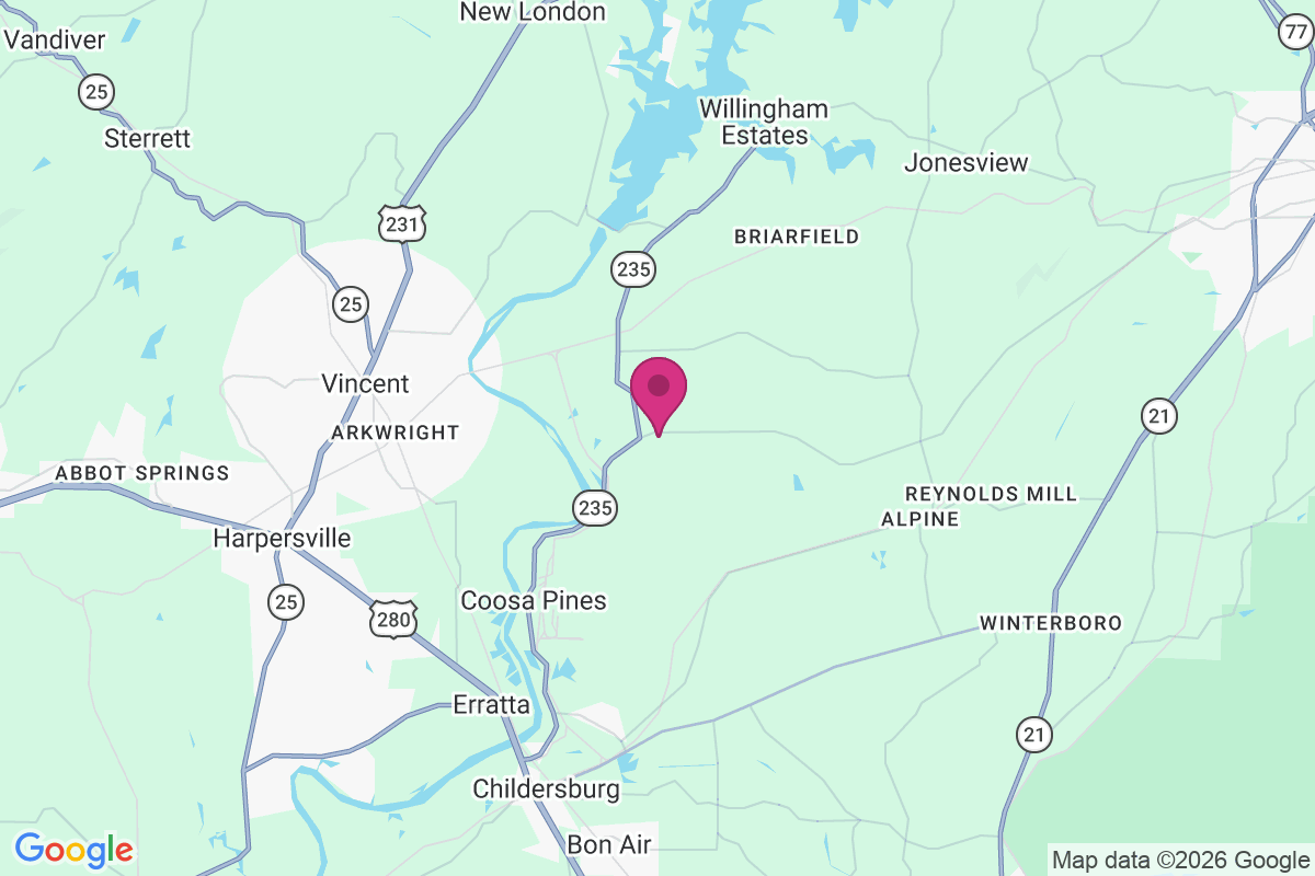 Belle Vista map