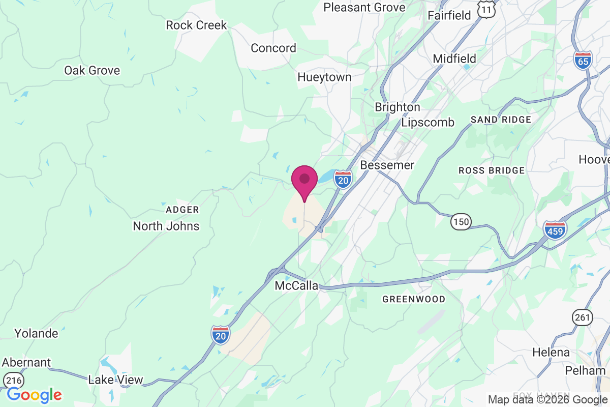 McAdory map