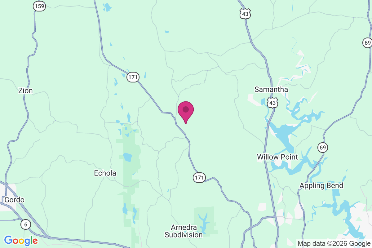 Montgomery Lakes map