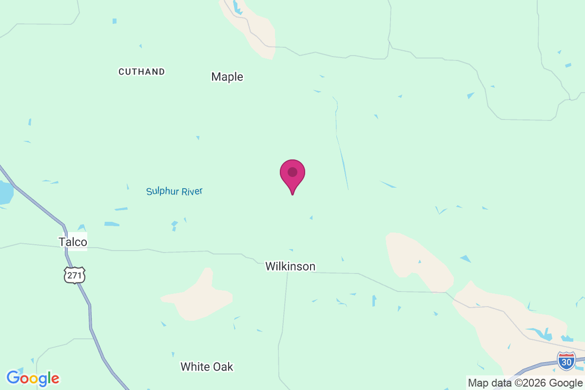 Harts Bluff map