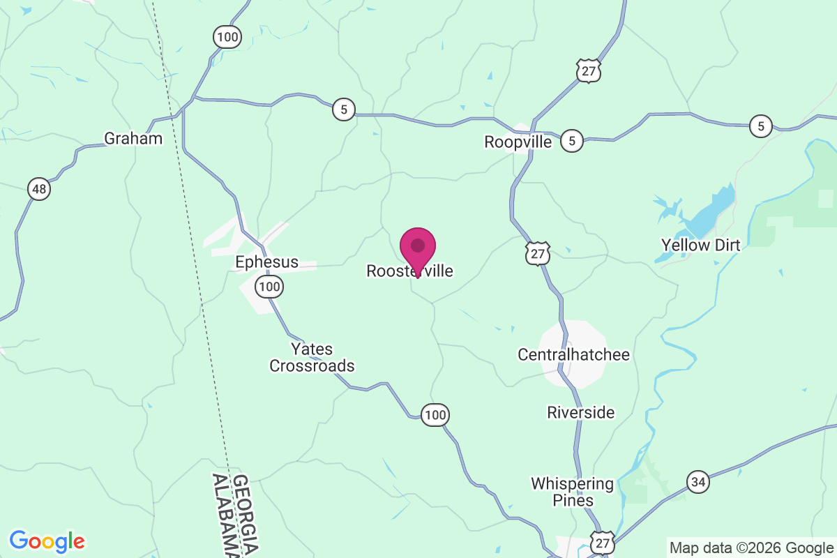 Roosterville map