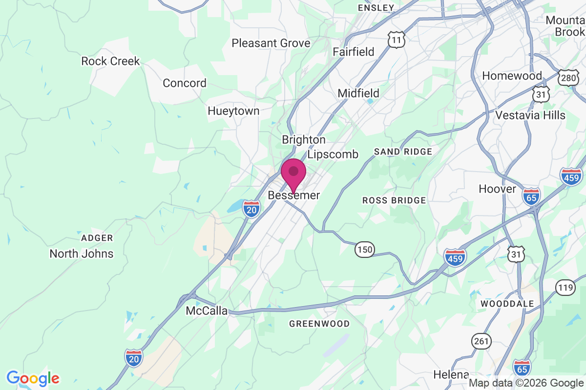 Bessemer map