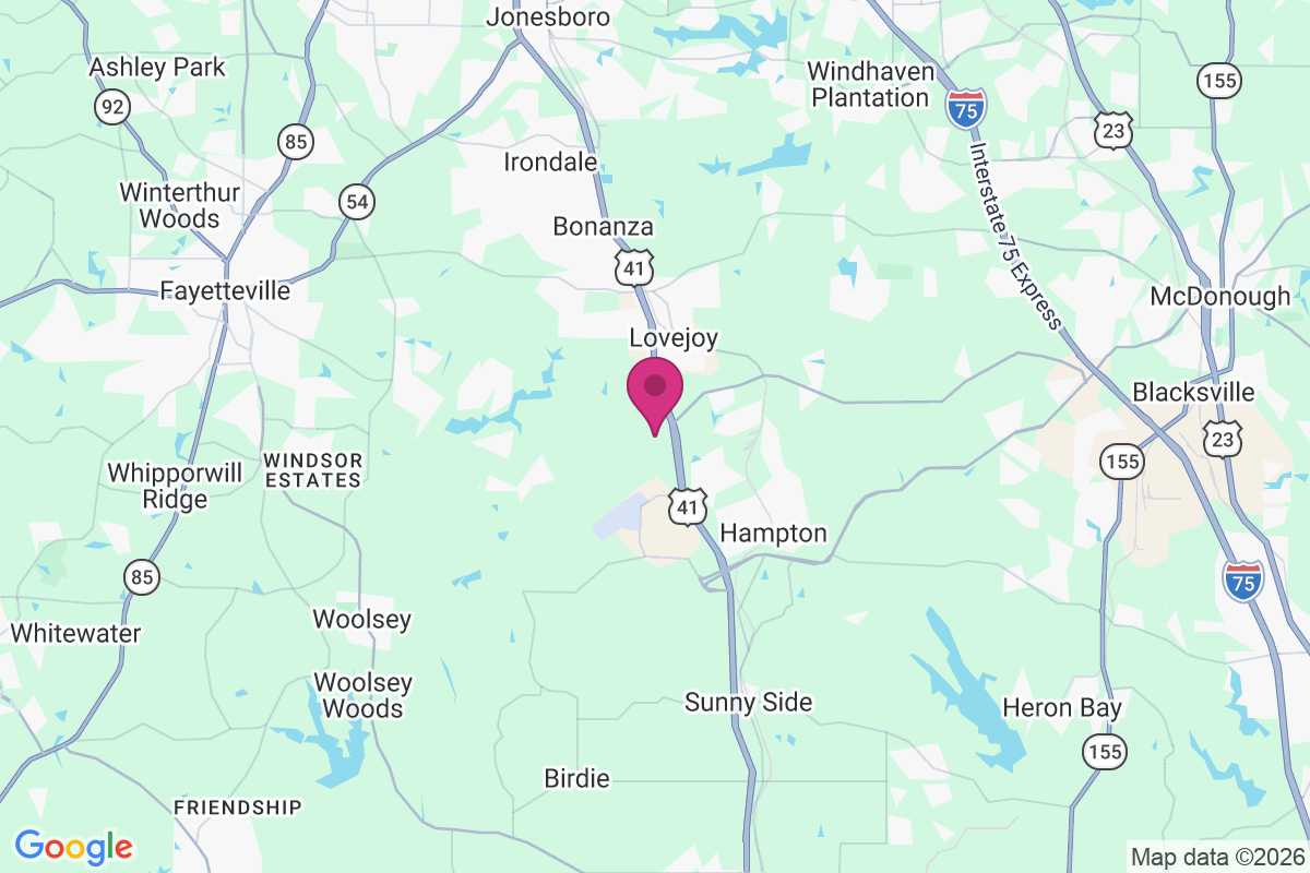 Lake Talmadge map