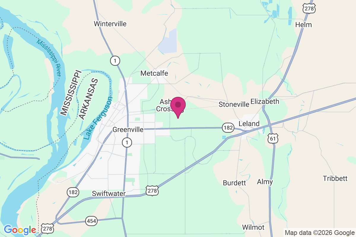 Ashley Crossing map