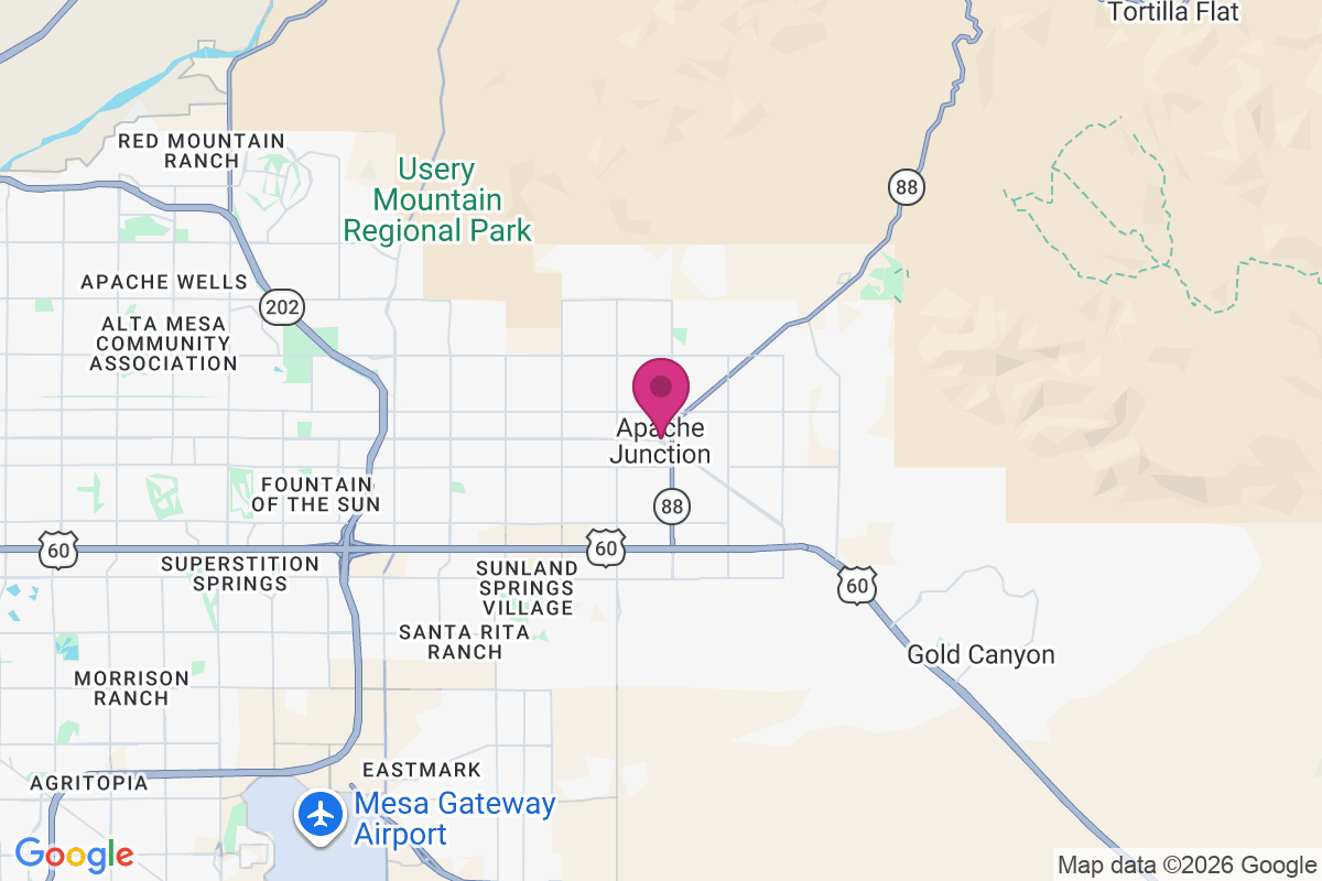 Apache Junction map