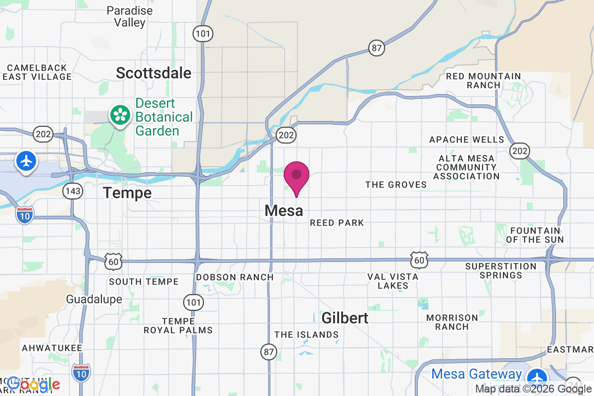 Mesa map
