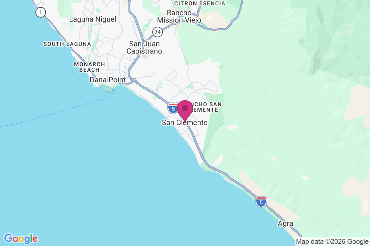 San Clemente map