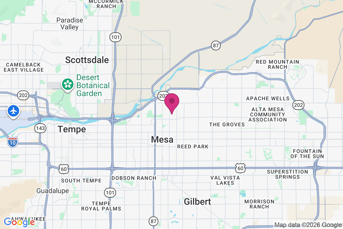 La Casita Mobile Park map
