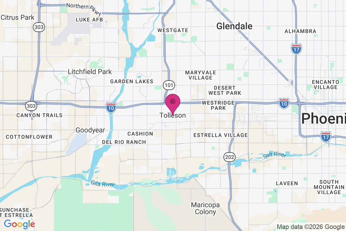 Tolleson map