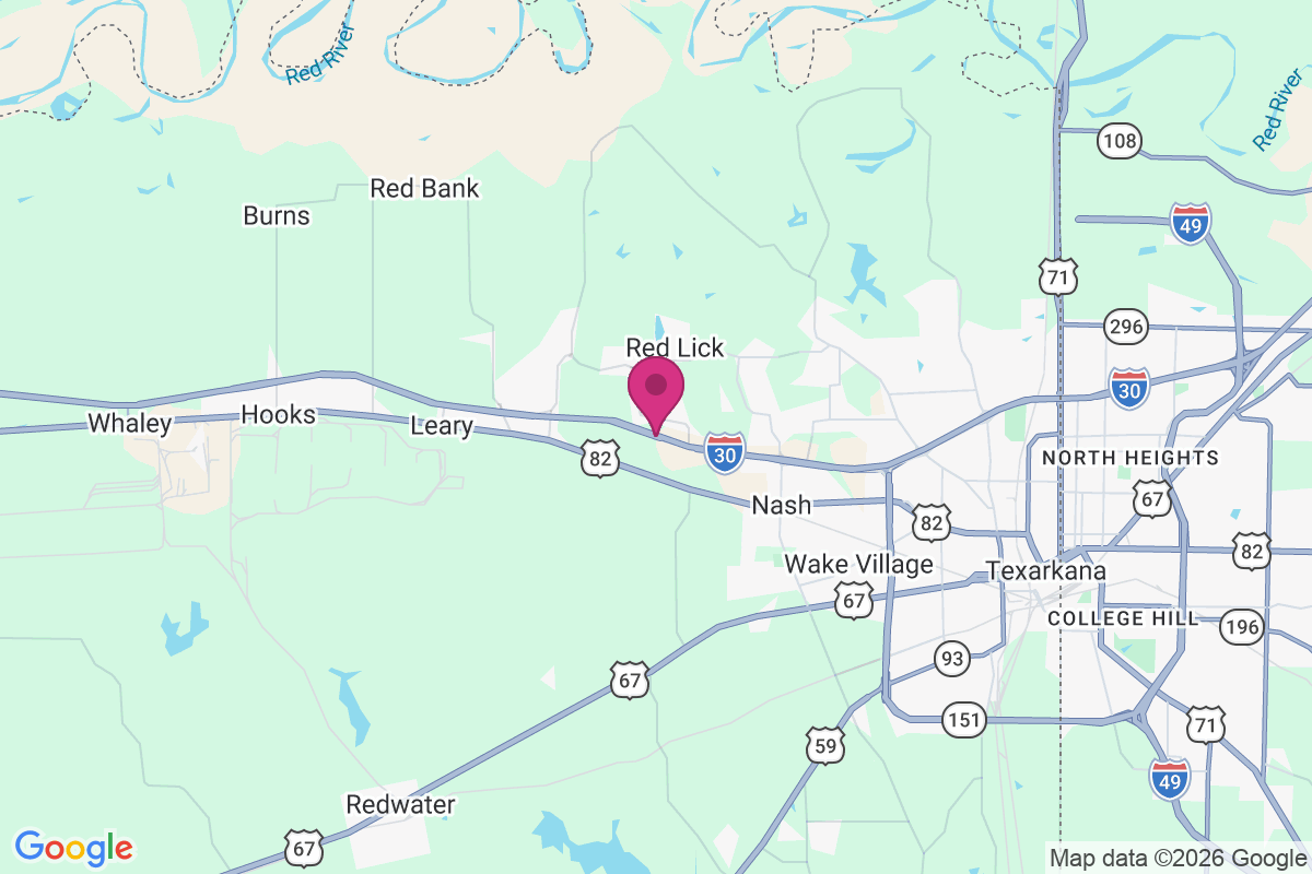 Red Lick map