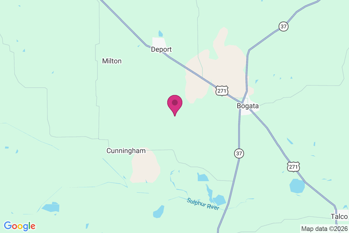 Halesboro map