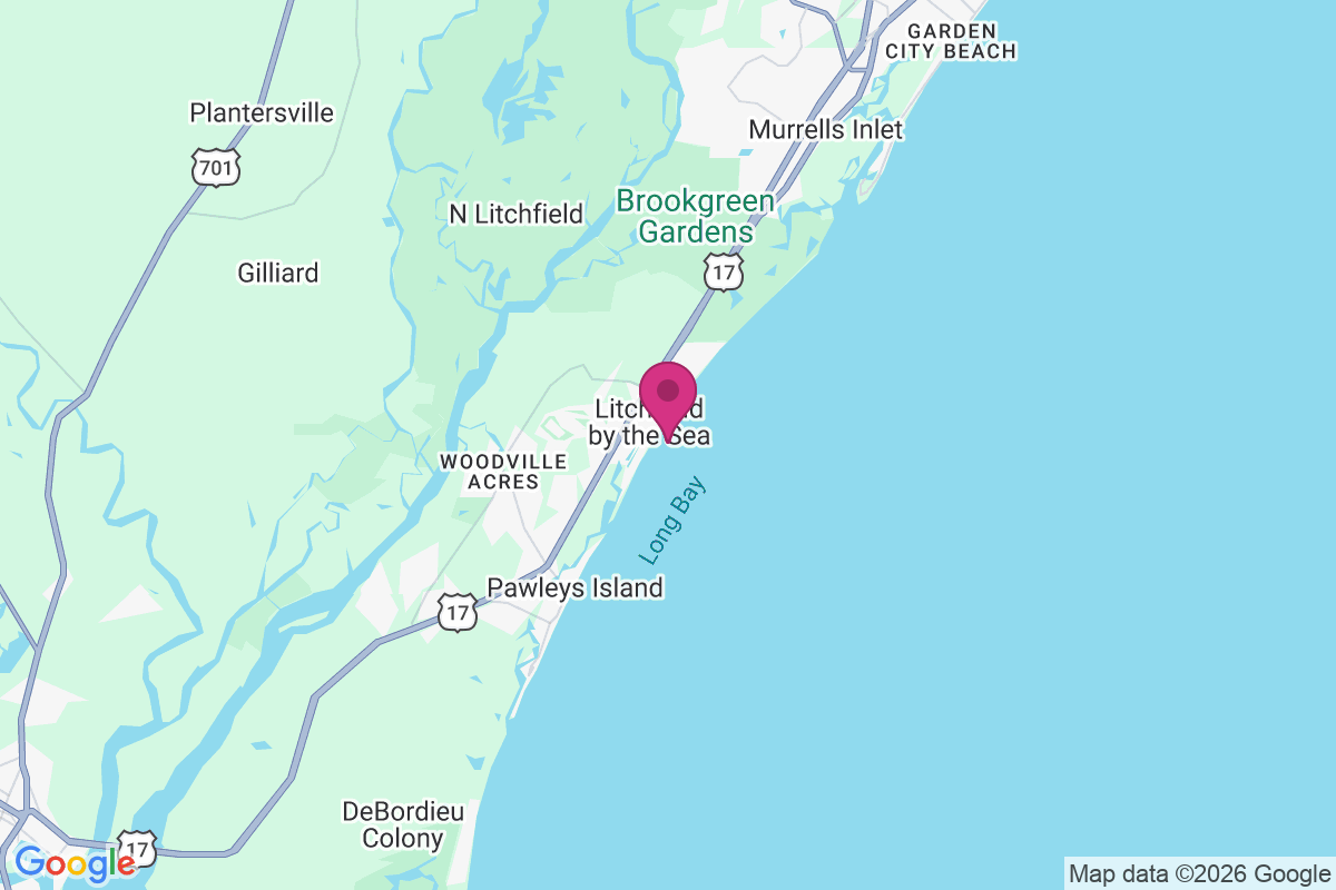 Litchfield by the Sea map