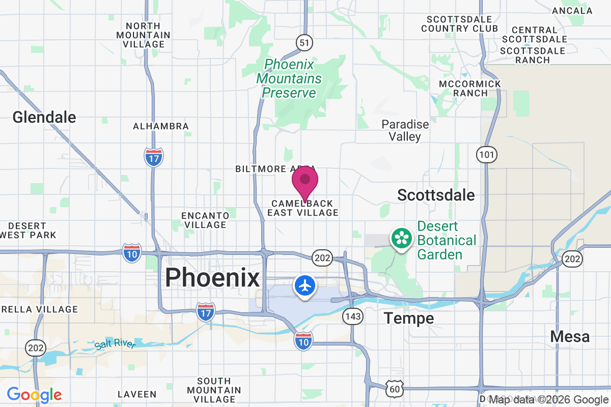 Squaw Peak Terrace map
