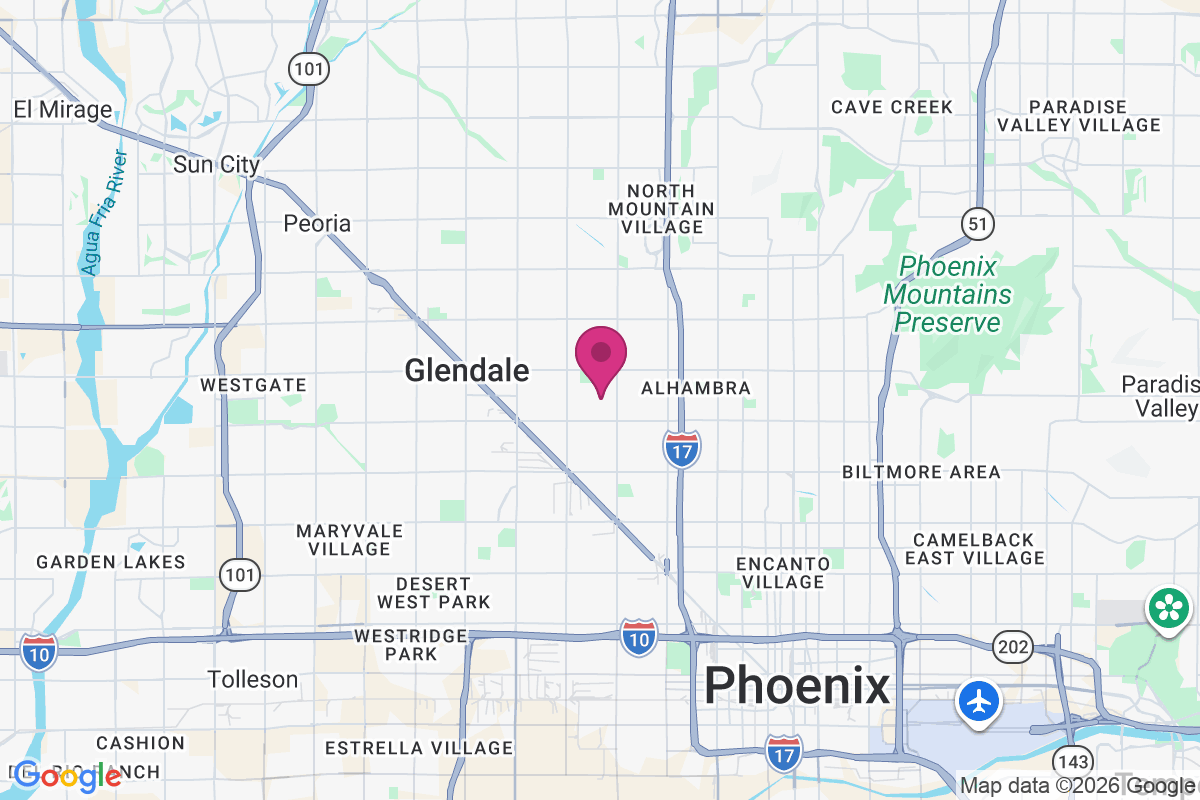 Sahara Mobile Home Park map
