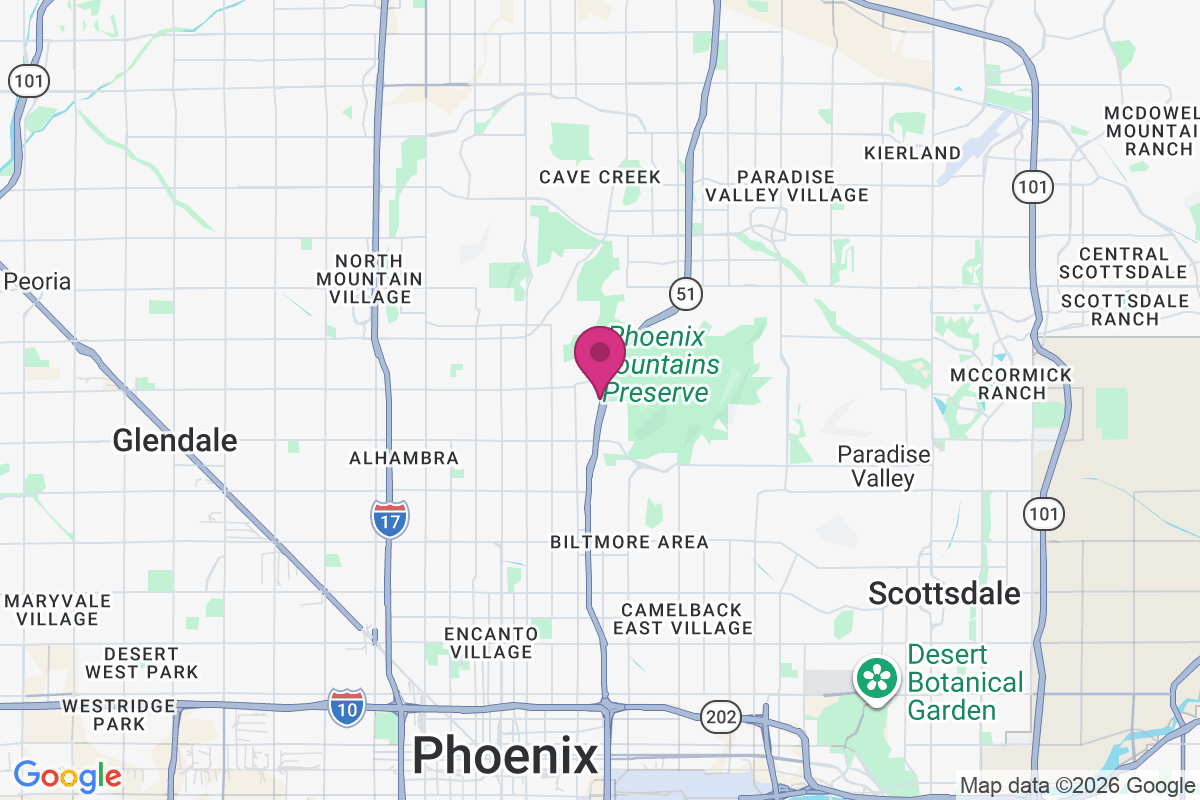 The Pointe map