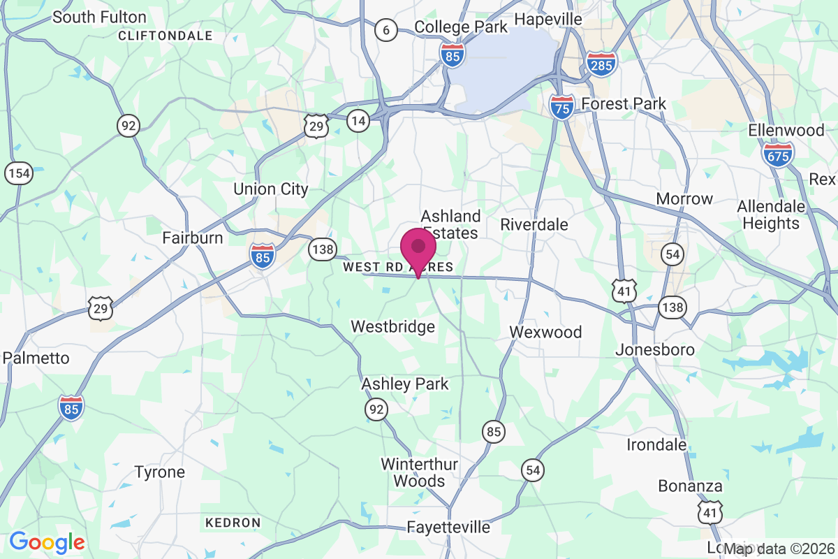 West Road Acres map