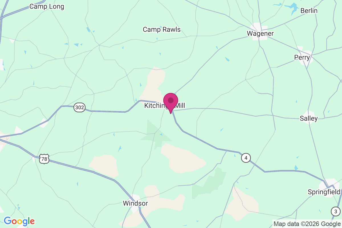 Kitchings Mill map