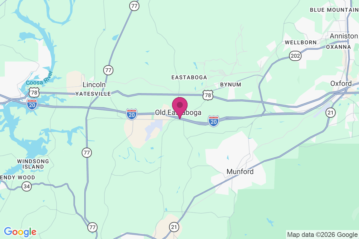 Old Eastaboga map