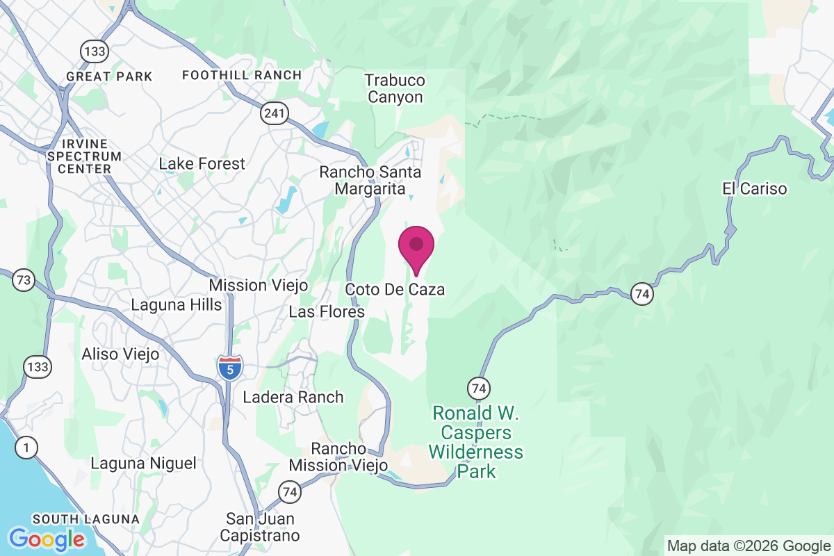 Coto De Caza map