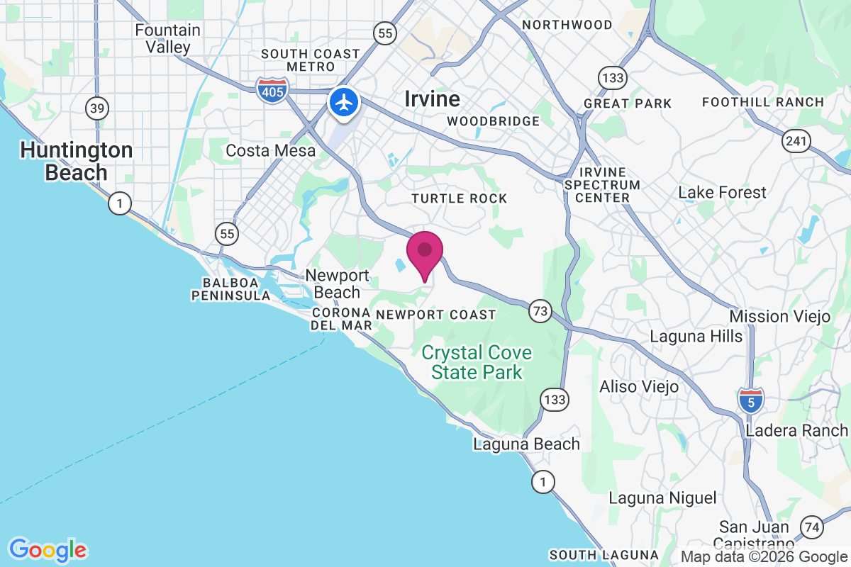 San Joaquin Hills map