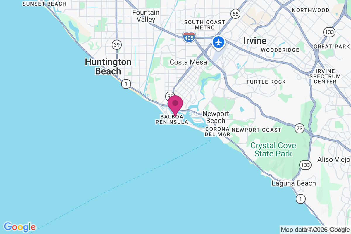 Newport Heights map