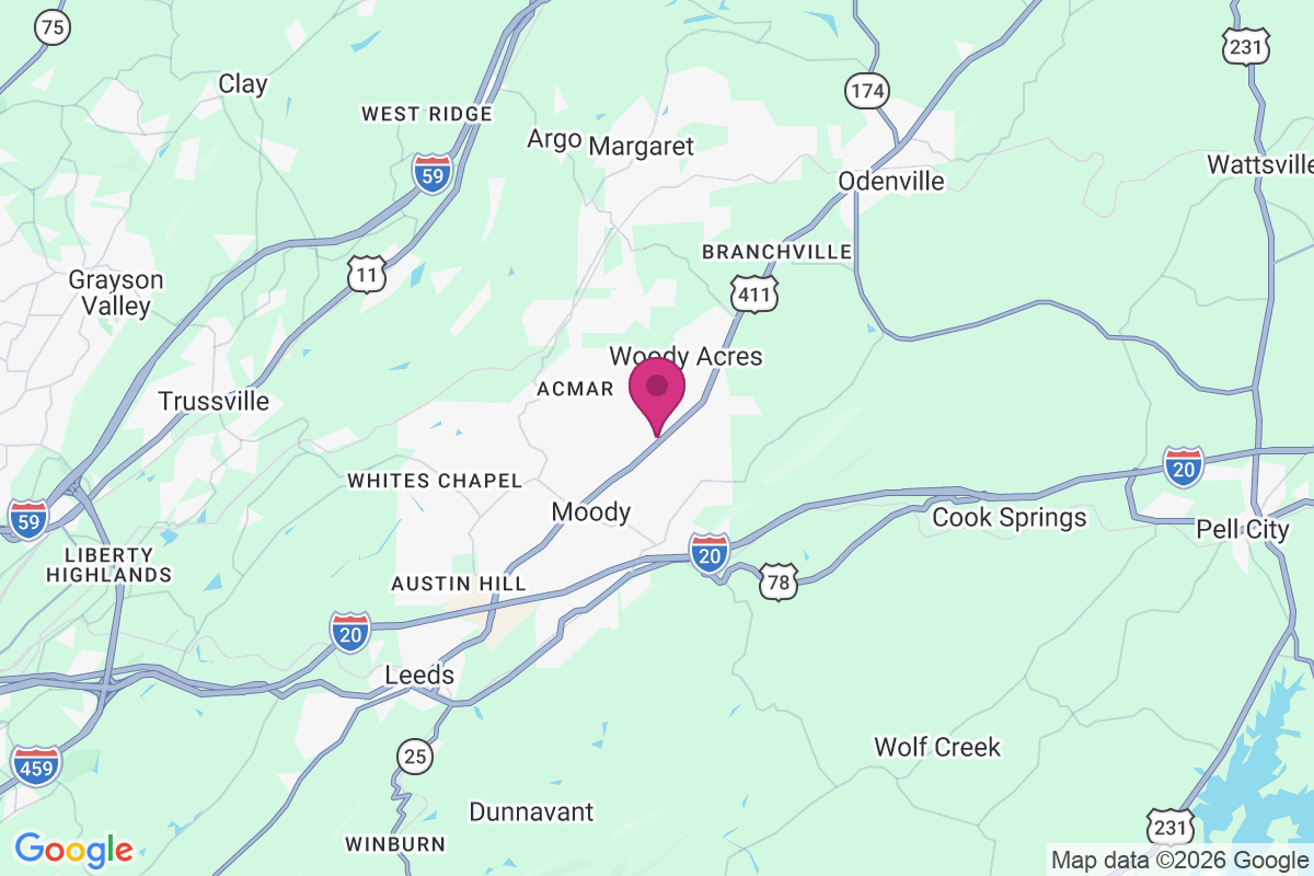 Saint Clair Forest map