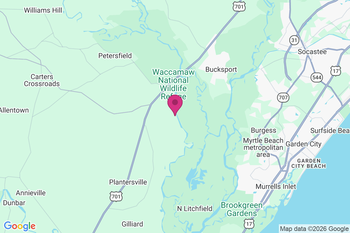 Upper Topsaw Landing map
