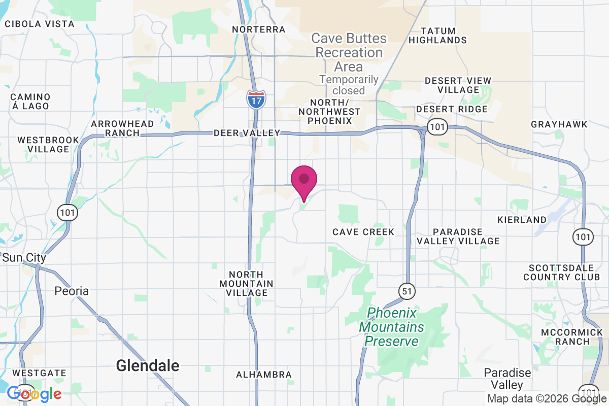 Moon Valley Canyon map