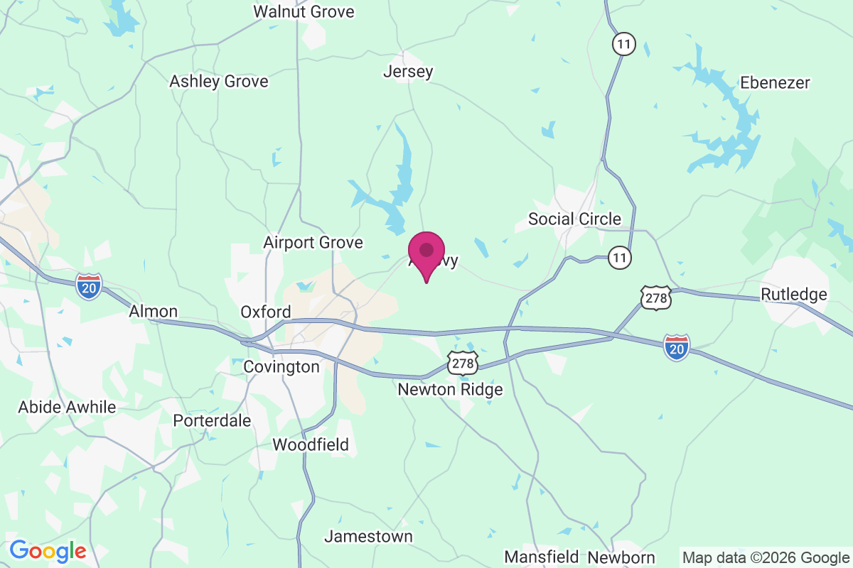 Hazelbrand Acres map
