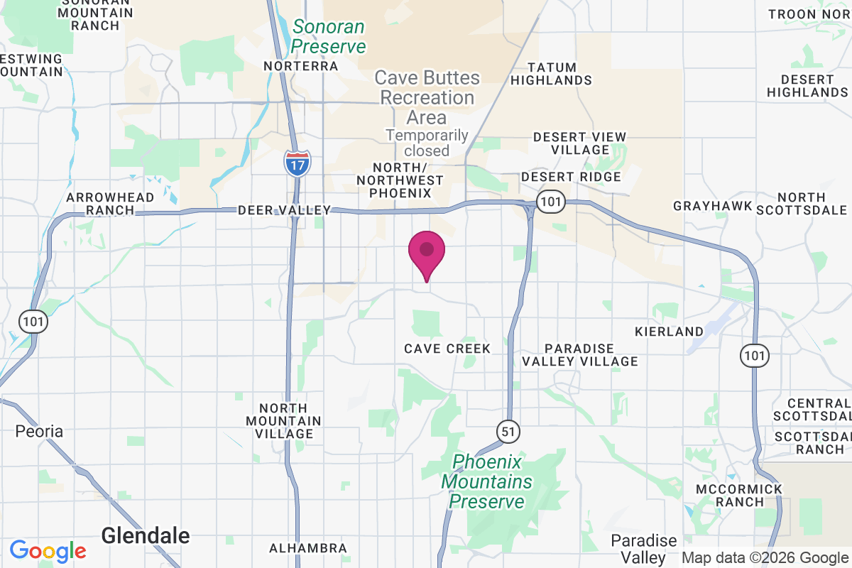 Moon Valley Mobile Home Estates map