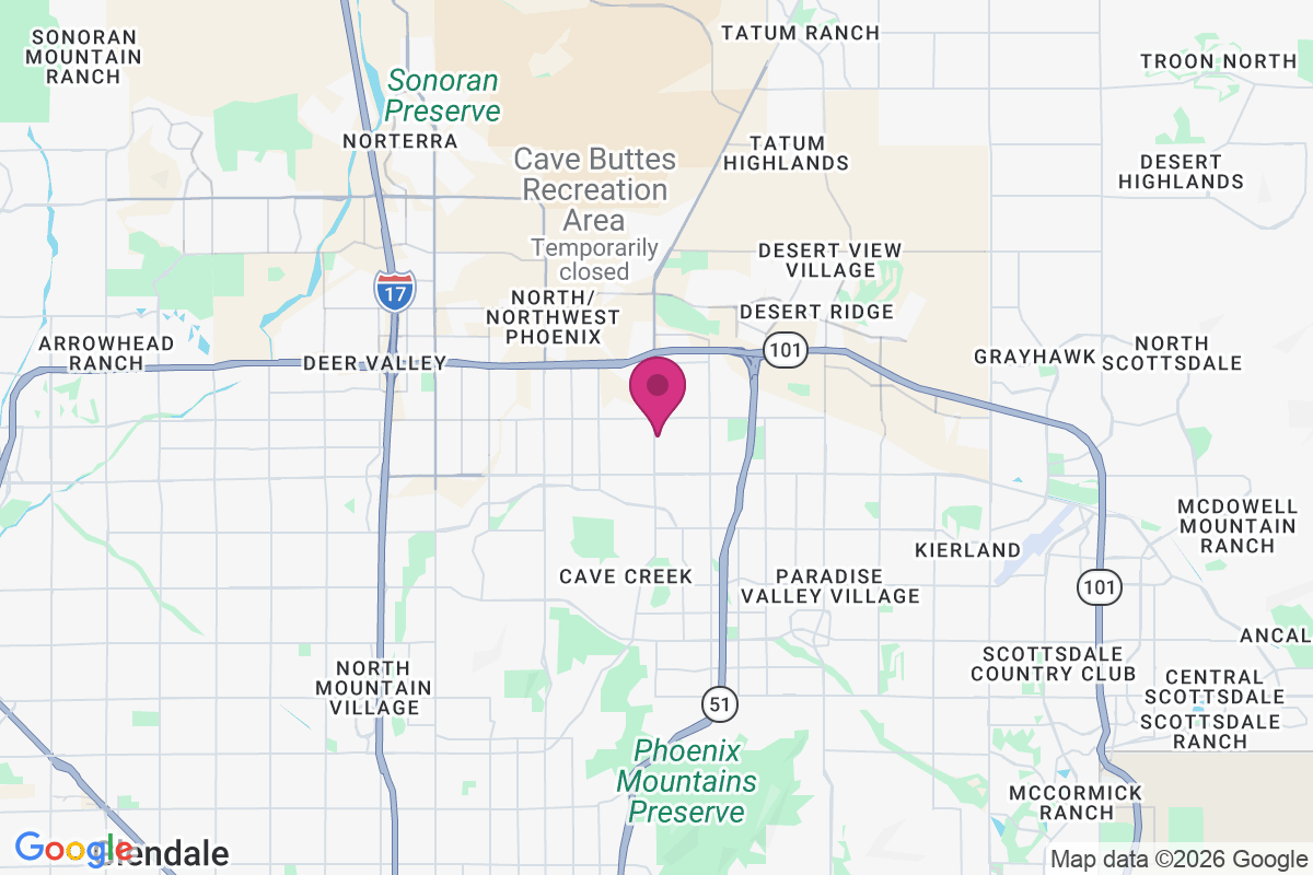 Val Vista Trailer Park map
